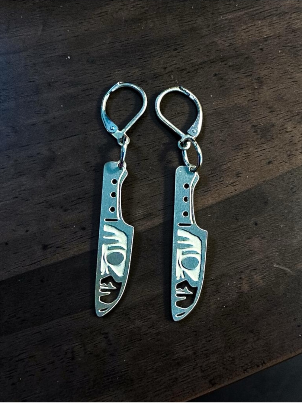🆕 Michael Myers Laser Etched Earrings